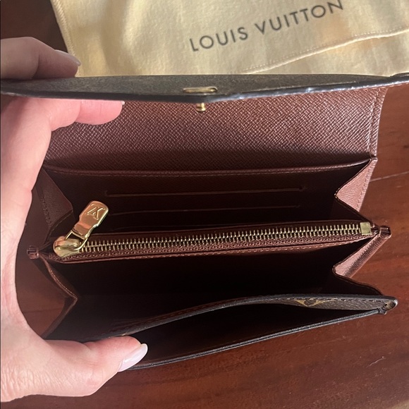 Louis Vuitton Monogram Sarah Compact Wallet - Picture 7 of 13